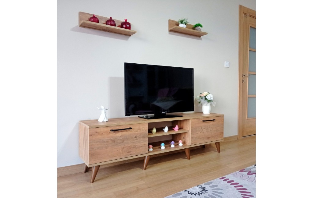 Mobilya Sepeti ( Ms 25 )  Tv Ünitesi Dolabı,raflı,ceviz